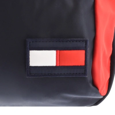 Shop Tommy Hilfiger Logo Backpack Navy