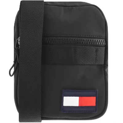 Shop Tommy Hilfiger Mini Reporter Shoulder Bag Black