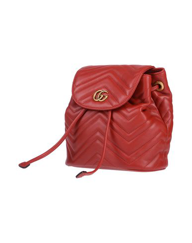 gucci red mini backpack