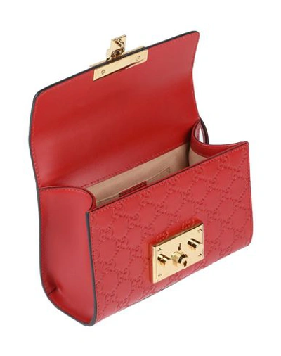 Shop Gucci Cross-body Bags In Red
