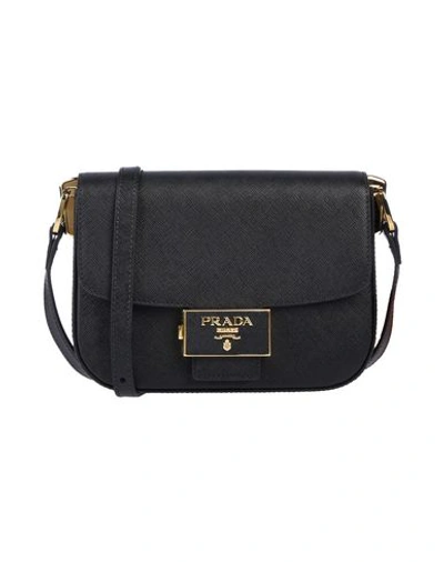 Shop Prada Cross-body Bags In Black