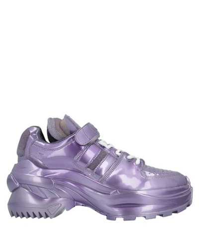 Shop Maison Margiela Sneakers In Purple