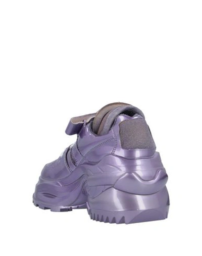 Shop Maison Margiela Sneakers In Purple
