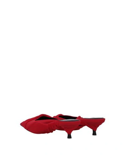 Shop Balenciaga Mules And Clogs In Red