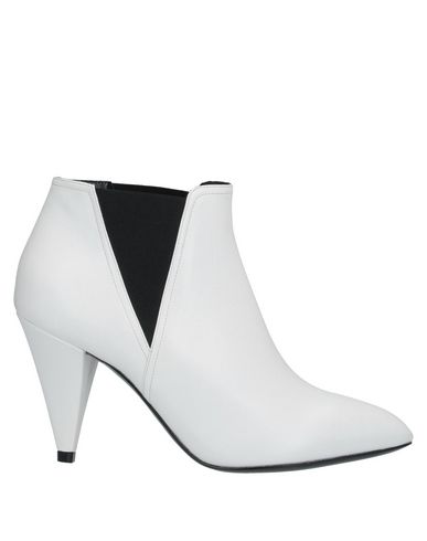 celine white ankle boots
