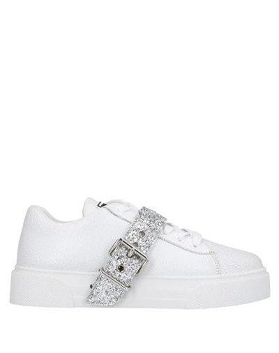 Shop Miu Miu Sneakers In White