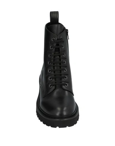 Shop Valentino Garavani Woman Ankle Boots Black Size 10 Soft Leather