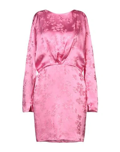 Shop Attico Short Dresses In Pink