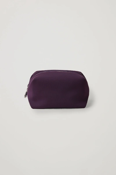 Shop Cos Scuba Make-up Pouch In Red
