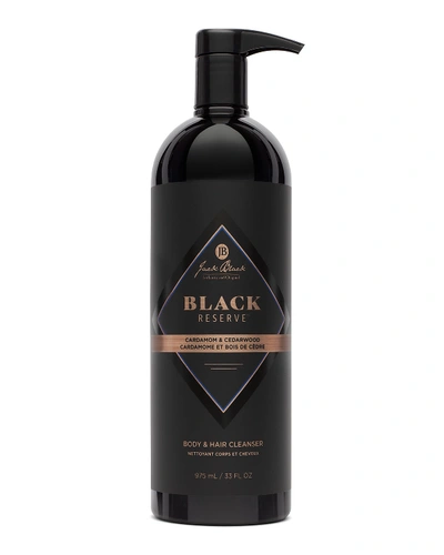 Shop Jack Black Black Reserve Body & Hair Cleanser