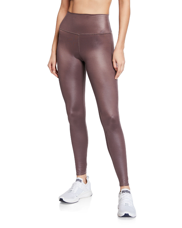 High-Waist Airbrush Legging in Pink Sugar by Alo Yoga - Work Well Daily