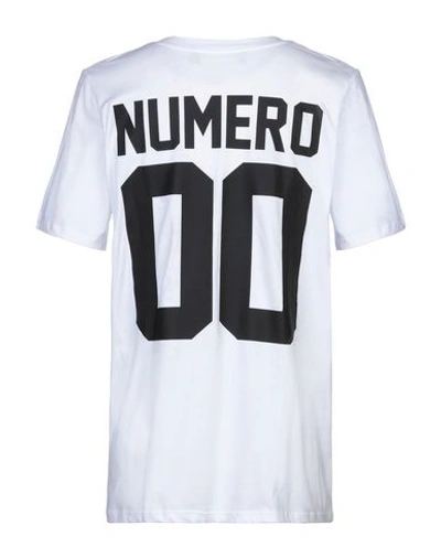 Shop Numero 00 T-shirt In White