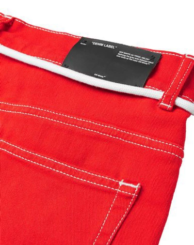 Shop Off-white &trade; Jeans In Red