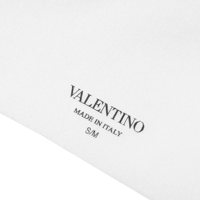 Shop Valentino Vltn Sport Sock In White