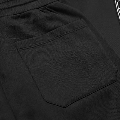 Shop Valentino Go Logo Taped Track Pant In Black