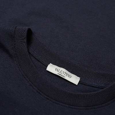 Shop Valentino Go Logo Tee In Blue