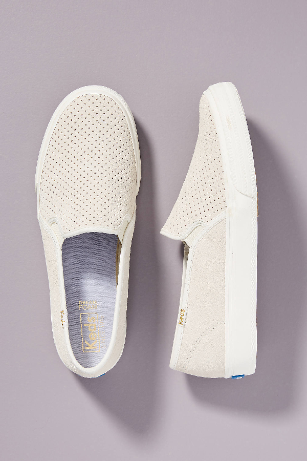 keds double decker perforated sneakers