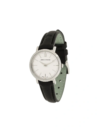 Shop Larsson & Jennings Ljxii Roman Dial Watch In Silver
