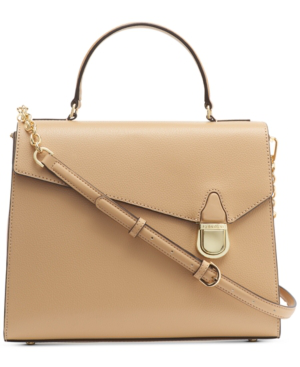 calvin klein top handle satchel bag