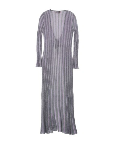 Shop Missoni Woman Cardigan Purple Size 10 Metal, Polyamide