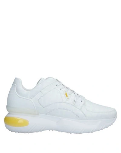 Shop Fendi Sneakers In White