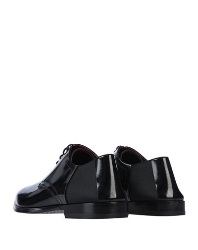 Shop Dolce & Gabbana Man Lace-up Shoes Black Size 6 Soft Leather