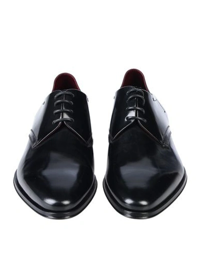 Shop Dolce & Gabbana Man Lace-up Shoes Black Size 7 Soft Leather