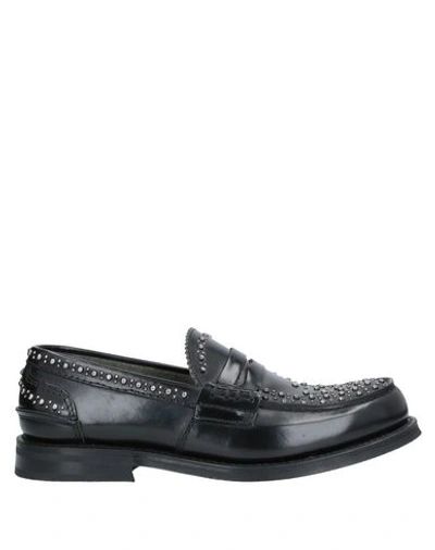 Shop Church's Man Loafers Black Size 9 Leather