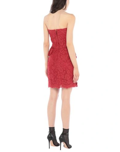 Dolce & Gabbana Short Dresses In Red