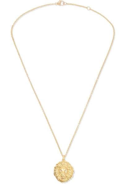 Shop Kimberly Mcdonald 18-karat Green Gold Diamond Necklace