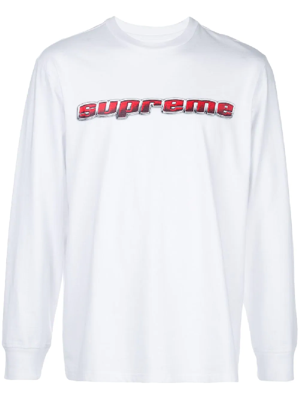 supreme chrome logo hoodie