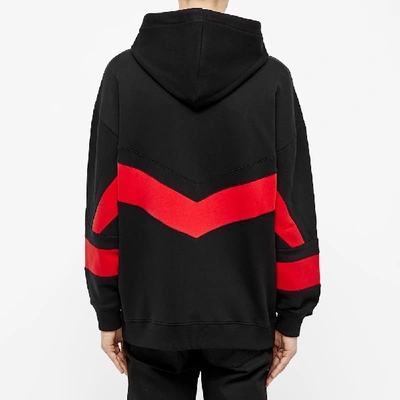 Shop Givenchy Band Insert Hoody In Black