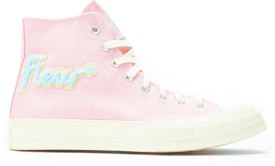 Pre-owned Converse  Chuck Taylor All-star 70 Golf Le Fleur Chenille In Almond Blossom/egret/blue Glow