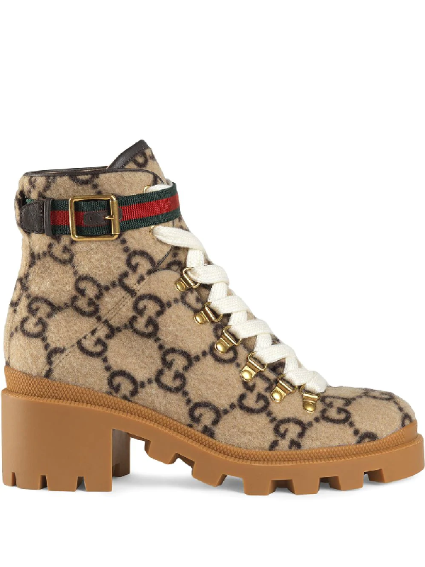 gg wool ankle boot