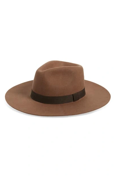 Shop Madewell X Biltmore Montana Wool Felt Hat In Faded Birch Multi