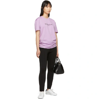 Shop Givenchy Purple Vintage T-shirt In 541 Lilas
