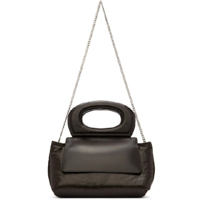 Shop Lemaire Brown Mini Cabas Bag In 492 Chocola