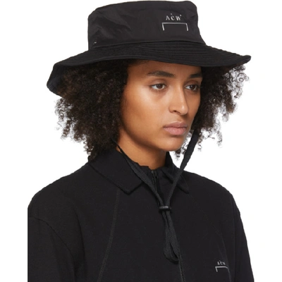 Shop A-cold-wall* Black Bucket Hat In Blak