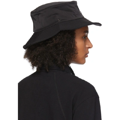 Shop A-cold-wall* Black Bucket Hat In Blak