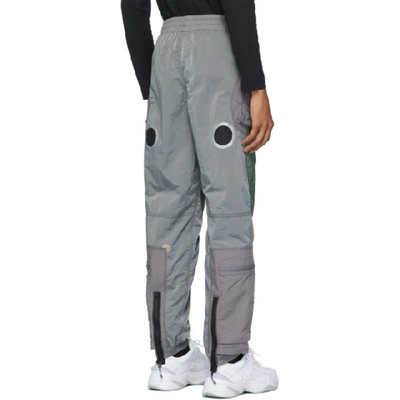 Shop Nike Grey Nrg Ispa Adjustable Track Pants In Wolf Grey