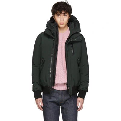 Shop Mackage Green Down Dixon-nf Jacket