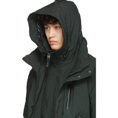 Shop Mackage Green Down Dixon-nf Jacket