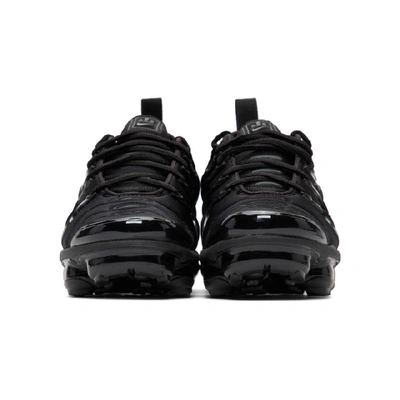 Shop Nike Black Air Vapormax Plus Sneakers In 004 Black