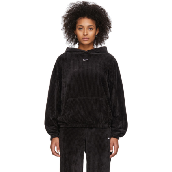 nike velour hoodie