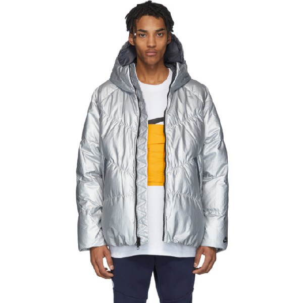 nike long puffer jacket mens