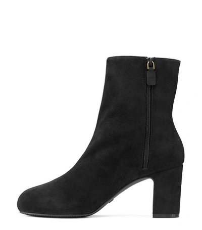 Shop Stuart Weitzman The Carolinda Boot In Black Suede