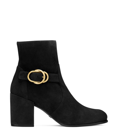stuart weitzman booties black