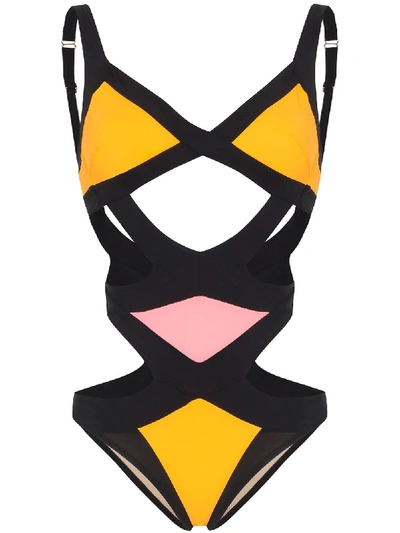 Shop Agent Provocateur 'mazzy' Badeanzug Mit Cut-outs In Black