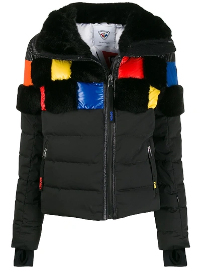 Shop Rossignol X Jcc Squari Down Ski Jacket In Black