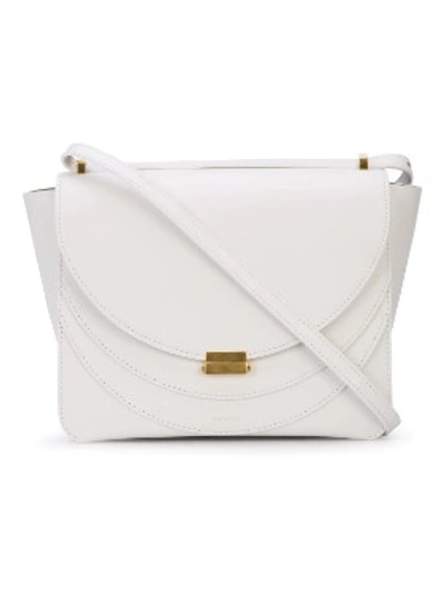 Shop Wandler White Women's White Luna Shoulder Bag